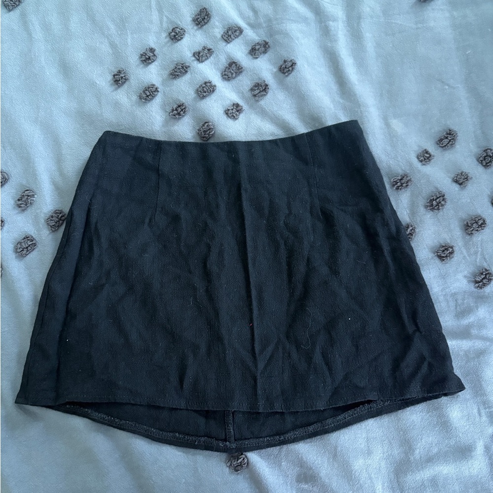 Princess Polly black mini skirt